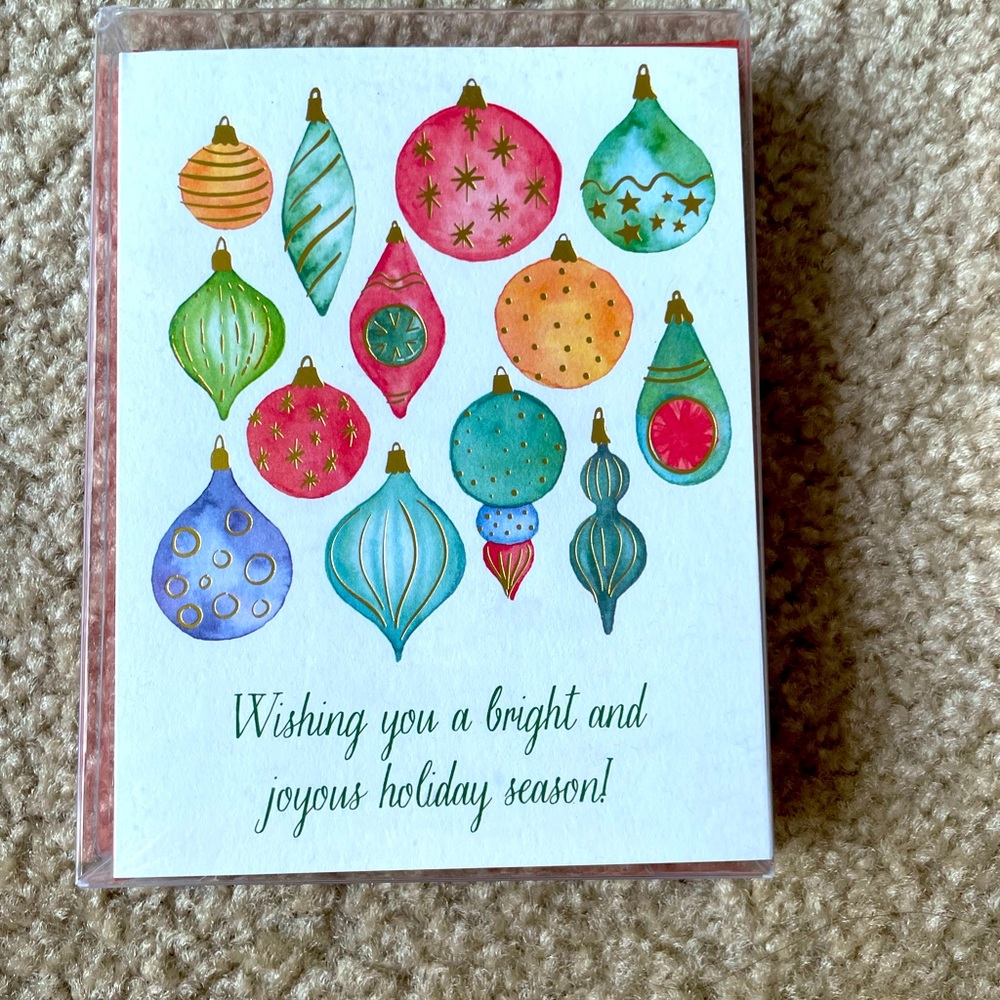Paper Source Christmas Card Ornament Sets